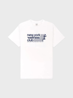 เสื้อยืดผู้หญิง USA Wellness Club สี White/Navy