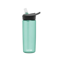 【CAMELBAK】600ml eddy+多水吸管水瓶 海藍綠(全新設計/水壺/水瓶/多喝水)