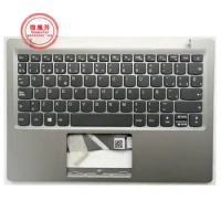 New for Lenovo Ideapad 120S-11IAP 120S-11 120S SP/LA Laptop keyboard Spain Latin silver Palmrest Keyboard Bezel Cover