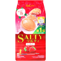Tohato東鳩 SALTY餅乾-草莓風味 64g