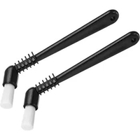 2pcs Coffee Grinder Cleaning Brush Coffee Machine Cleaning Brush Tool Nylon Espresso Machine Brush for Coffee Machine Cleaning