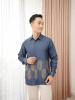 Family Set Senandhika Series Dark Denim / Baju Couple Keluarga / Sarimbit Keluarga Men Up Dark Denim