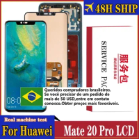 Original Screen for Huawei Mate 20 Pro LCD Touch Display Assembly Repair Parts Apply to Mate 20 Pro LYA-L09 YAL-29 LCD