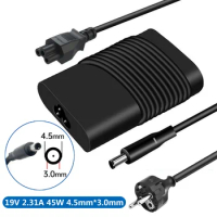 19.5V 2.31A 4.5mm*3.0mm Laptop Ac Adapter Charger For Dell LA45NM131 LA45NM140 PA-1450-66D1 FA45NE1-00 04H6NV P47F P55F 03RG0T