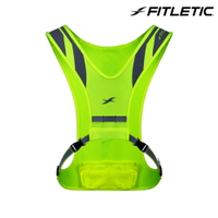 Fitletic 輕量跑步反光背心GLO VEST｜夜跑 路跑 慢跑 自行車 單車 機車族 夜光 馬拉松