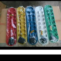 congklak besar + biji plastik hitam