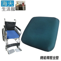 【海夫生活館】RH-HEF 家用 辦公椅用 機能釋壓 柔軟舒適 PU乳膠坐墊 藍色布套(ZHTW1763)