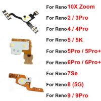 For OPPO Reno 2 3 4 5 6 Pro Plus 5K Reno 7Se 8 9 5G Reno 10X Zoom Flashlight Flex Cable Rear Back Camera Flash Light Flex Ribbon