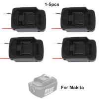 1-5pcs For Makita 18V Battery Battery Adaptor Power Wheels Mount Connector DIY Adapter Dock Holder Power Tool RC Toys Robotics