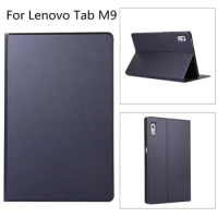 2023 Tablet Cover For Lenovo Tab M9 Case TB310FU TB310XC 9.0 inch PU Leather Magnetic Tri-Fold Stand Funda Coque