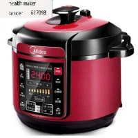 Midea WQC50A5 5L Pressure food Cooker household Electric pressure rice cooker stainless steel timing red home soup meat machine