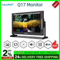 LILLIPUT Q17 Monitor 4K Production Broadcast 7.3 inch HDR Monitor 12G-SDI HDMI 2.0 SFP With Waveform PIP Mode Remote Terminal