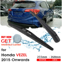 Car Wiper Blade Rear Back Window Windscreen Windshield Wipers Auto Accessories For Honda Vezel Hatchback 255mm 2015 Onwards