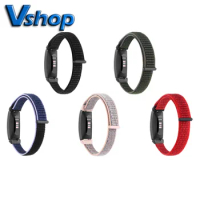 Smartwatch Bands Replacement Part Compatible For Fitbit Inspire 2 Nylon Loop Strap Watchband