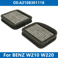Car Cabin Filter Air Conditioner A2108301118 For Mercedes Benz W210 W220 E200 E220 E240 E250 E270 E280 CDI S280 S320 S350 S400