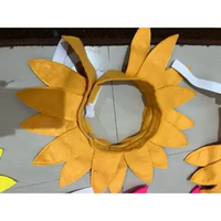 PROMO MURAH Bando Pentas seni / Kostum Bunga Matahari / Aksesories Drama Pentas /Bando Bandana Flowe