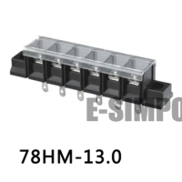 20pcs KF78CM 78SM 78HM 78RM-13mm .512" Pitch Barrier Wire Terminal Block 18-10AWG 700V41A with Plastic Cover Mounting Ear
