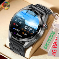 SACOSDING New Bluetooth Call Smart Watch Men AMOLED Full Touch Screen Sports Fitness Watch 4G Music Smartwatch For Android ios