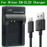 Bộ sạc pin máy ảnh kỹ thuật số EN-EL20, dành cho Nikon Coolpix A p950 P1000 1 AW1 1 J1 1 J2 1 J3 1 S