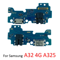 For Samsung A32 A325F A325M A325 Charge Connector USB Port Fast Charging Jack Dock Board For Samsung A32 5G A326B A326 Flex 2Pcs