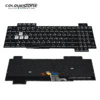 Laptop Keyboard ROG GL704 Strix SCAR Keyboard RU with RGB Backlight Laptop spare parts