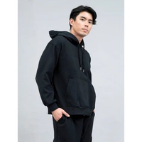 ADA - Barnet Top Wear Basic Hoodie #6884 Black M