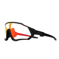 Red Blue Photochromic Men Women Cycling Glasses Sport Fishing Running Sunglasses Discoloration MTB Bike Goggles Bicycle Eyewear