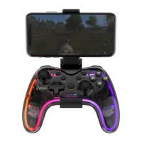 2022 Ipega PG-9228 Bluetooth Game Controller RGB Colorful Transparency Gamepad for NS Switch MFi Games iOS Android Smart Phone