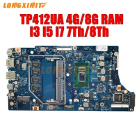 TP412UA Laptop Motherboard For ASUS Vivobook Flip 14,TP412, TP412U, TP412UAF. i3 i5 i7 CPU. 4GB,8GB RAM.Teste de 100%