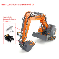 LESU Aoue ET26L 1/14 Metal Hydraulic RC Excavator Radio Control Shovel Trucks Digger Model Kits to Build for Gifts THZH1265