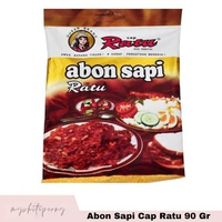 Abon Sapi / Abon Daging Sapi Cap Ratu 90 Gr