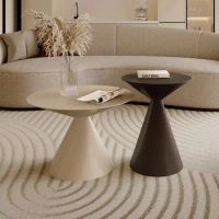 Round Modern Coffee Tables Desk Luxury Living Room Mobiles Center Coffee Tables Nordic Table Basse Home Decorations CJ-104