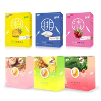 【Diu+】咕嚕咕嚕超纖酵素x3盒+丟丟茶x3盒(莓果、優格、鳳梨+大麥薄荷茶、鳳梨酵素茶、藤黃果洛神茶)