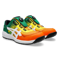 【asics 亞瑟士】1273A096-600(WINJOB CP209 BOA 多彩系列 寬楦 工作防護鞋)