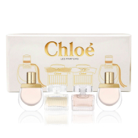 Chloe 經典女小香水禮盒四入組-芳心之旅x2+同名x1+沁漾玫瑰x1