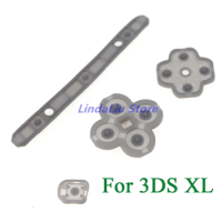 2Sets For 3DSXL 3DSLL Game Console Conductive Adhesive Replacement For 3DS XL LL Conducting Rubber Silicone Button