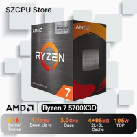 AMD Ryzen 7 5700X3D - Ryzen 7 5000 Series 8-Core 3.0 GHz Socket AM4 105W 100-100001503WOF Brand new 