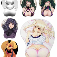 NEW 3D Mouse Pad Oppai Mousepad Anime Manga Anthro Breast Gaming Wrist Rest Boob-pad