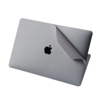 Macbook Pro 16吋 A2141 專用機身不殘膠防刮保護貼(灰色)