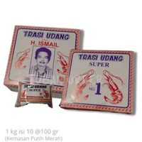 H. ISMAIL TERASI UDANG SUPER KEMASAN MERAH 1 KG ASLI TUBAN