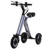 Adult Portable Folding Electric Tricycle Walking Elderly Riding Smart Electric Scooter
