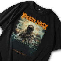 Kaos Metal / T shirt Baju Tshirt Band Misery Index Musik Metal Punk Rock Oversize Atasan Vintage Tee