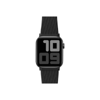 【LAUT 萊德】Apple Watch 42/44/45/49mm 舒適運動錶帶-黑