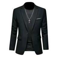 MEJIKUHIBINIU STORE ID -Jas blezer keren slim fit pria & wanita Korean style jas wisuda jas nikahan 