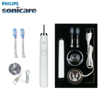 Philips Sonicare DiamondClean HX93 handle HX9352 rechargeable electric toothbrush Philips Replacement Heads G3 Adult White