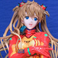 Anime Uncolored Resin Figure Kit Asuka Langley Soryu EVA Unpainted Garage Resin Kit Model GK toys Gift
