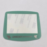High Quality Glass Screen For GBA Game Console Display Mirror Lens Protector Gameboy Advance With Sticker