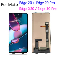 For Motorola Moto Edge 20 Pro LCD Touch Screen Digitizer Aseembly Replacement For Moto Edge X30 LCD For Moto Edge 30 Pro Display