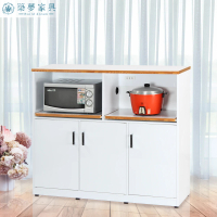 Build dream 築夢家具 4.2尺 防水塑鋼 三門二拉盤 電器櫃(附插座)