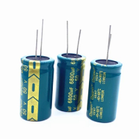 1pcs 50V 6800UF 22*40 aluminum electrolytic capacitor 6800uf 50V 20%